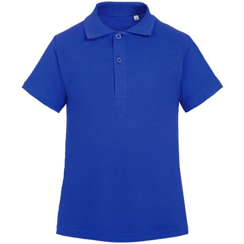 Рубашка поло детская Virma Kids, ярко-синяя