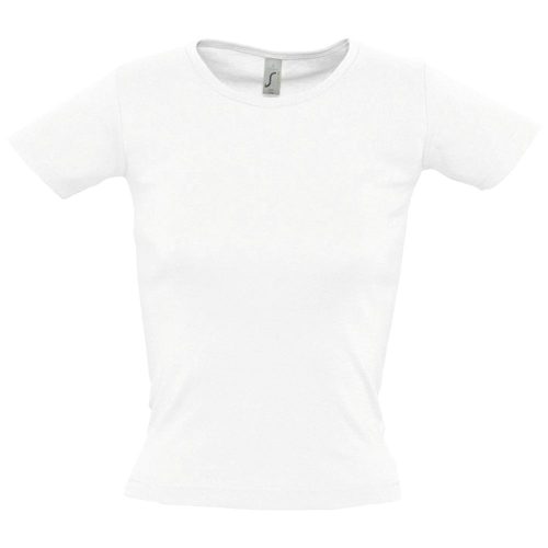 Футболка женская с круглым вырезом Lady 220 белая