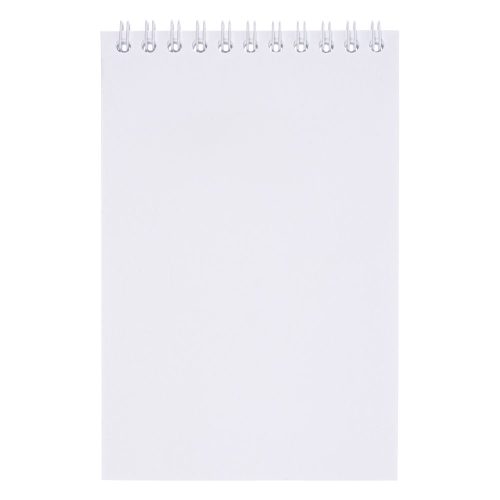 Блокнот на пружине Bonn Soft Touch, M, белый