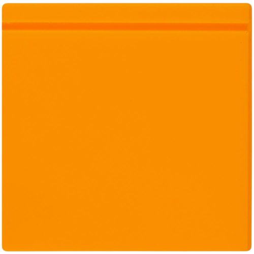 Лейбл из ПВХ Kare, оранжевый неон
