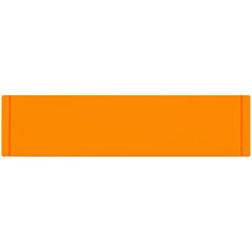 Лейбл из ПВХ Dzeta, S, оранжевый неон