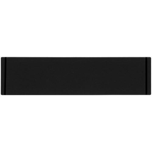 Лейбл из ПВХ Dzeta, S, черный