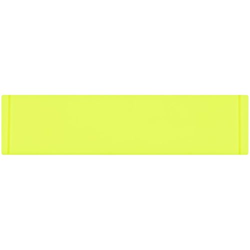 Лейбл из ПВХ Dzeta, S, желтый неон