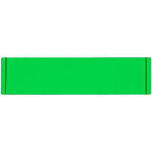 Лейбл из ПВХ Dzeta, S, зеленый неон