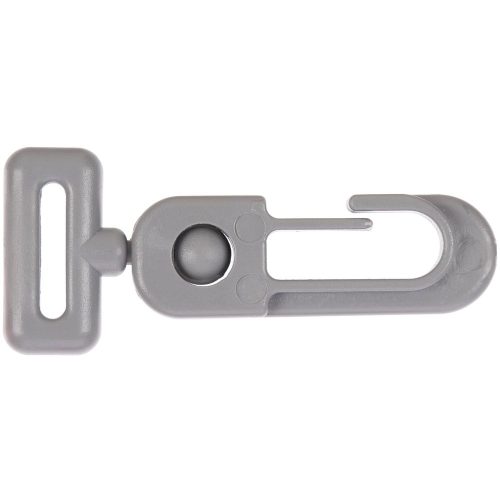 Застежка-карабин Carabine, S, серый