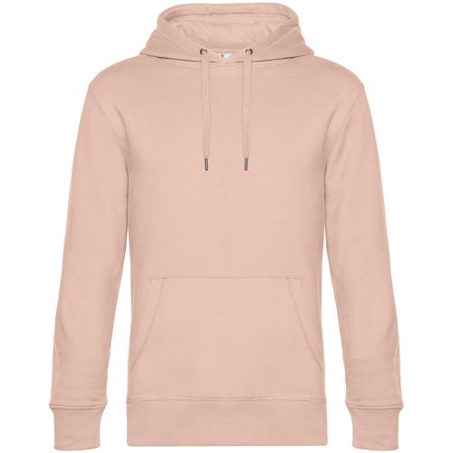 Толстовка с капюшоном унисекс King, розовая
