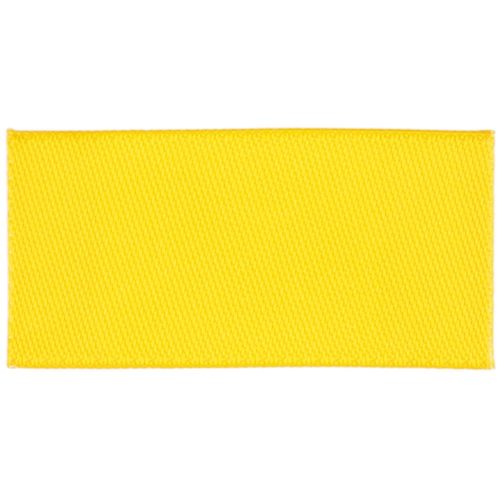 Лейбл тканевый Epsilon, XXS, желтый