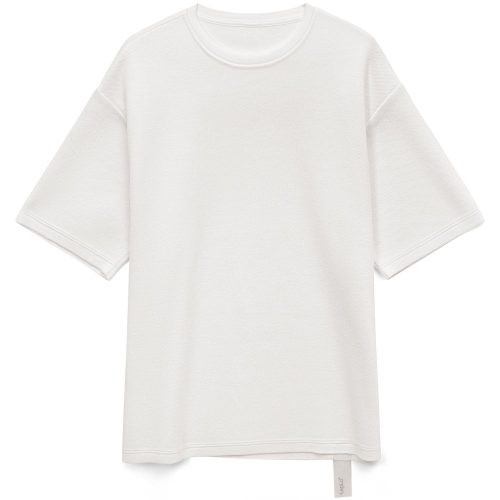 Джемпер с коротким рукавом Siluetti Volumica, молочно-белый