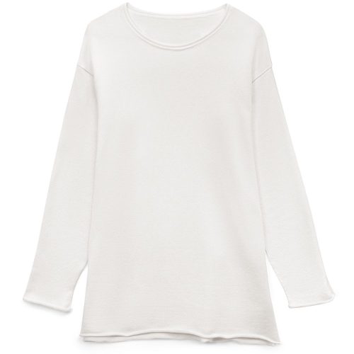 Лонгслив унисекс Siluetti Fuori, молочно-белый