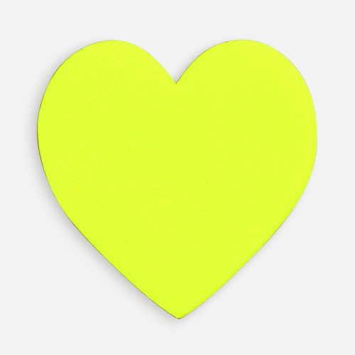 Наклейка тканевая Lunga Cor, M, желтый неон