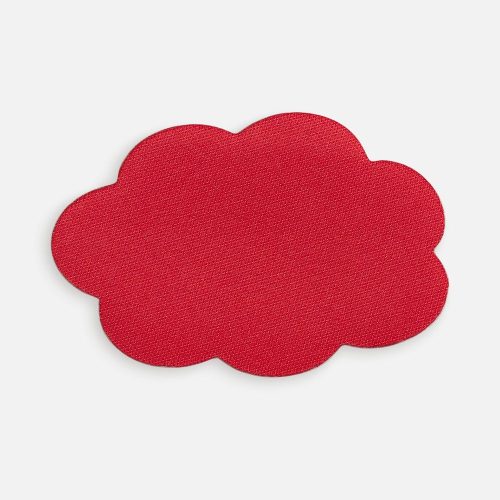 Наклейка тканевая Lunga Calum, L, красная