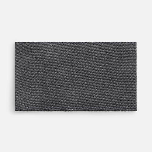 Лейбл тканевый Epsilon, M, темно-серый