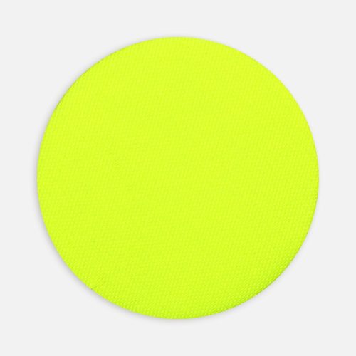 Наклейка тканевая Lunga Round, M, желтый неон