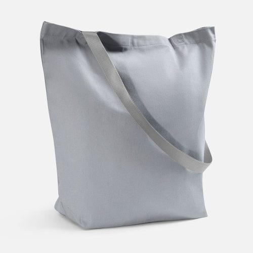 Шопер B5, серый с серыми ручками