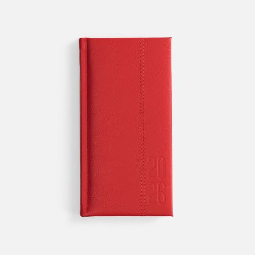 Еженедельник Baza, датированный, красный