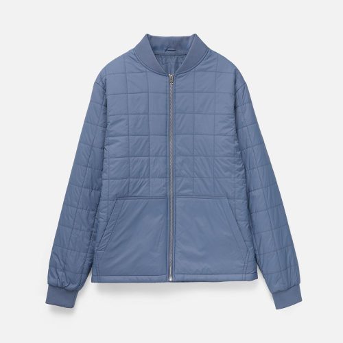 Куртка унисекс Warmbridge, синяя (джинс)