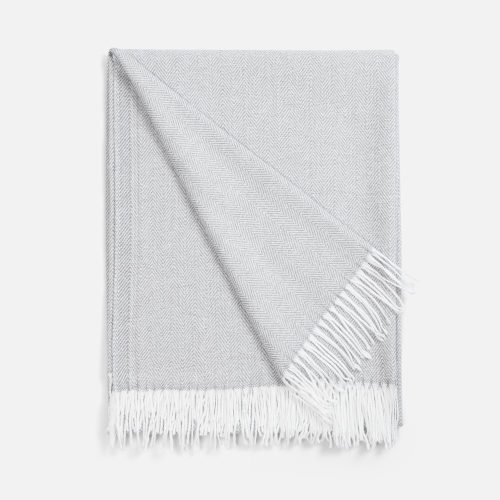 Плед «Гирвас», светло-серый