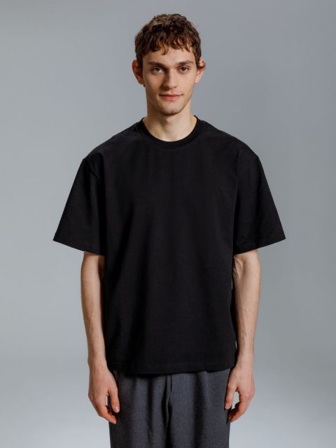 Футболка оверсайз Kangas, черная