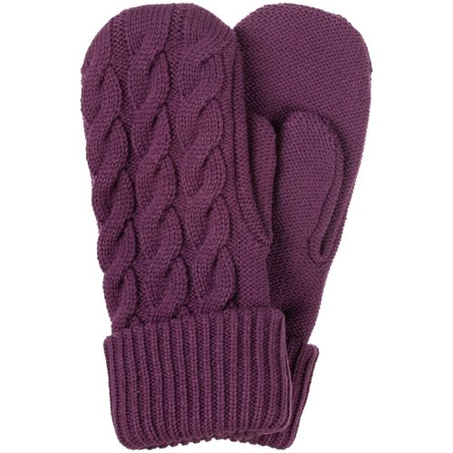 Варежки Heat Trick, баклажановые