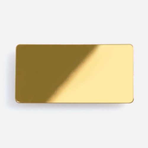 Значок Magnet Matto, золотистый глянцевый