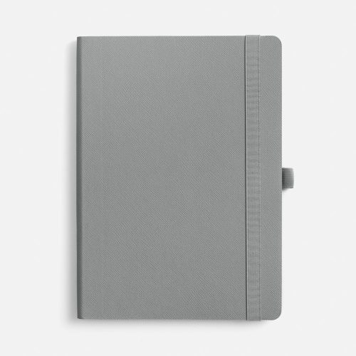 Ежедневник Peel Flex, недатированный, серый