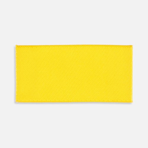 Лейбл тканевый Epsilon, XXS, желтый