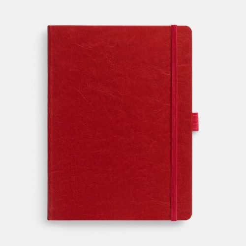 Еженедельник Lucky, недатированный, красный