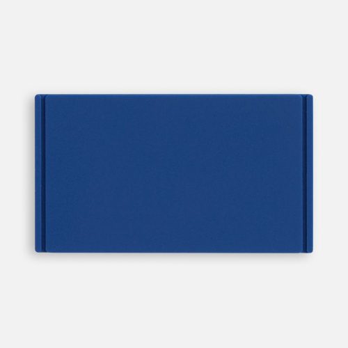 Лейбл из ПВХ Dzeta, M, синий