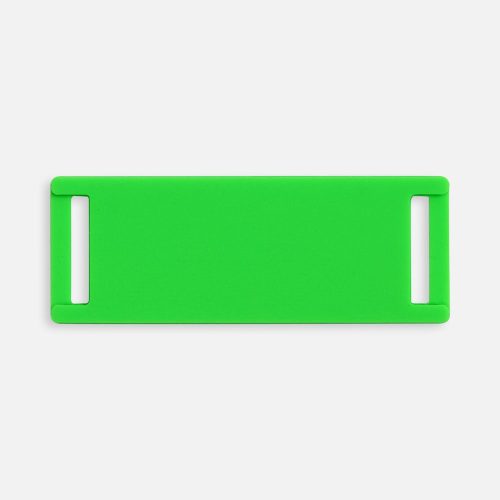Лейбл из ПВХ Kova, зеленый неон