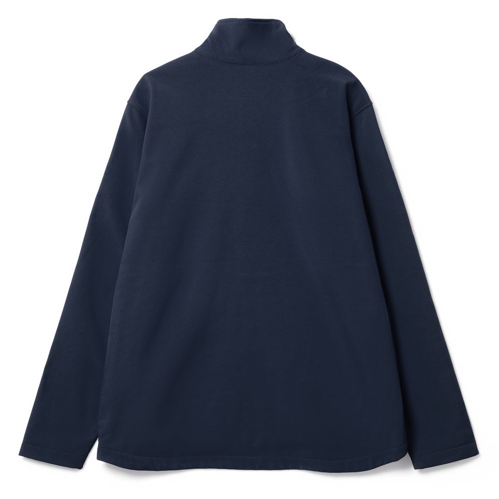 Куртка софтшелл мужская Race Men, темно-синяя — изображение 3