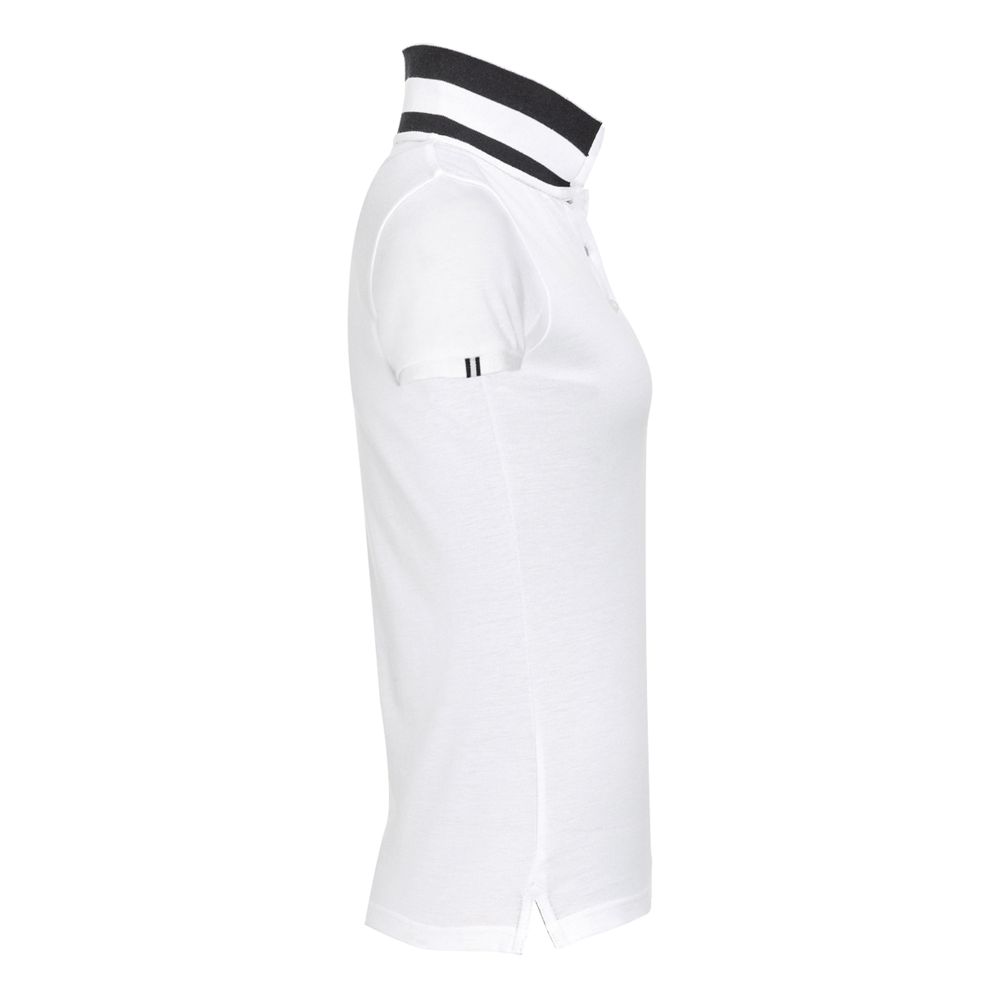 Рубашка поло Patriot Women, белая с черным — изображение 4