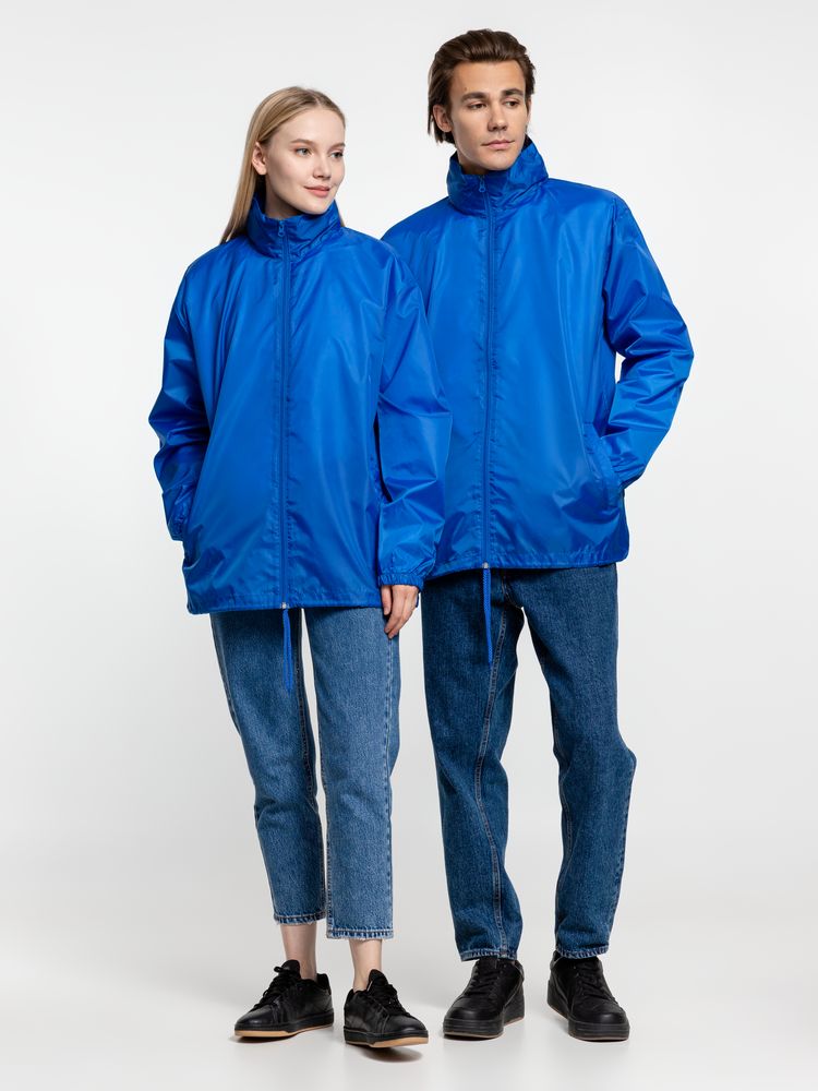 Ветровка унисекс Shift, ярко-синяя — изображение 13