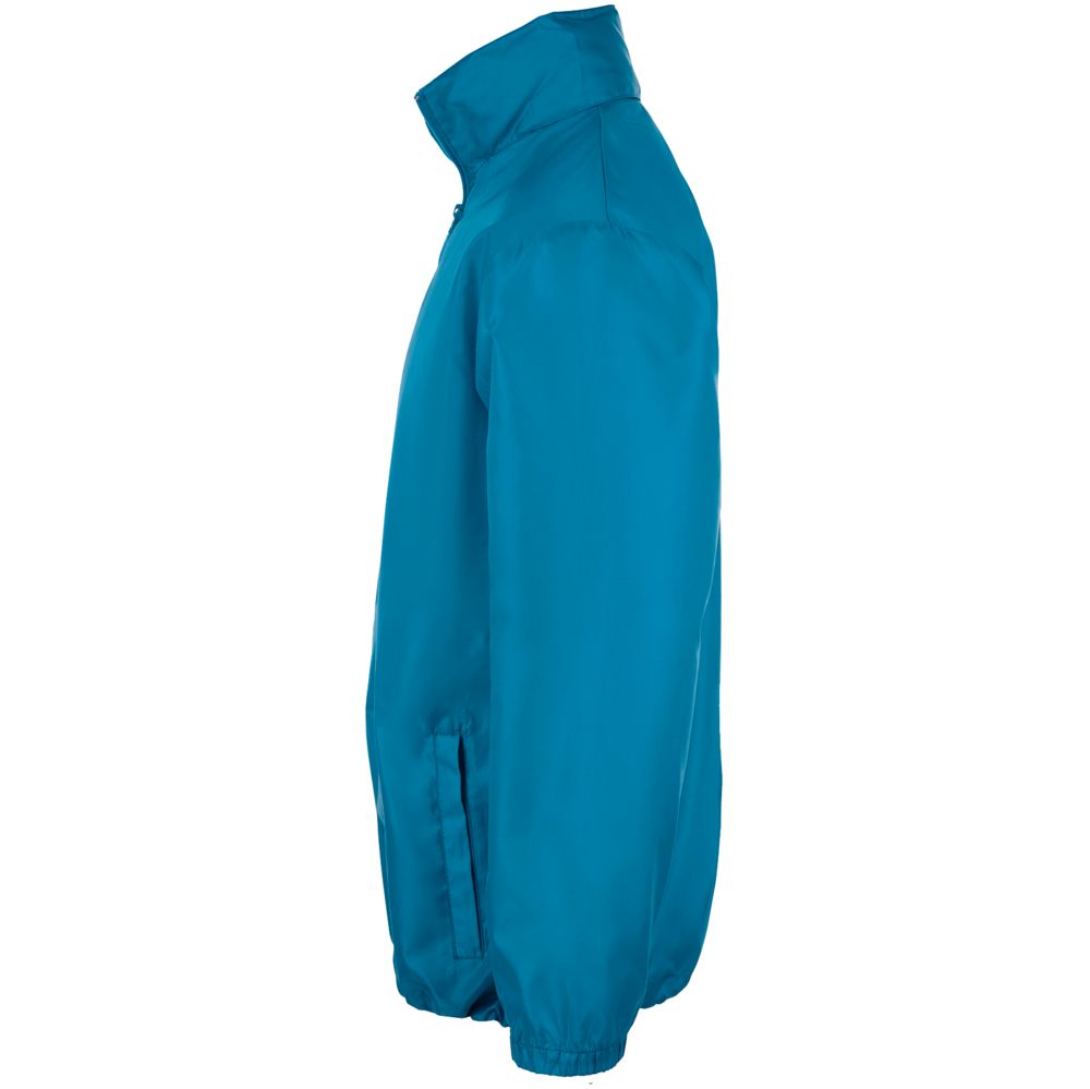 Ветровка унисекс Shift, бирюзовая — изображение 4