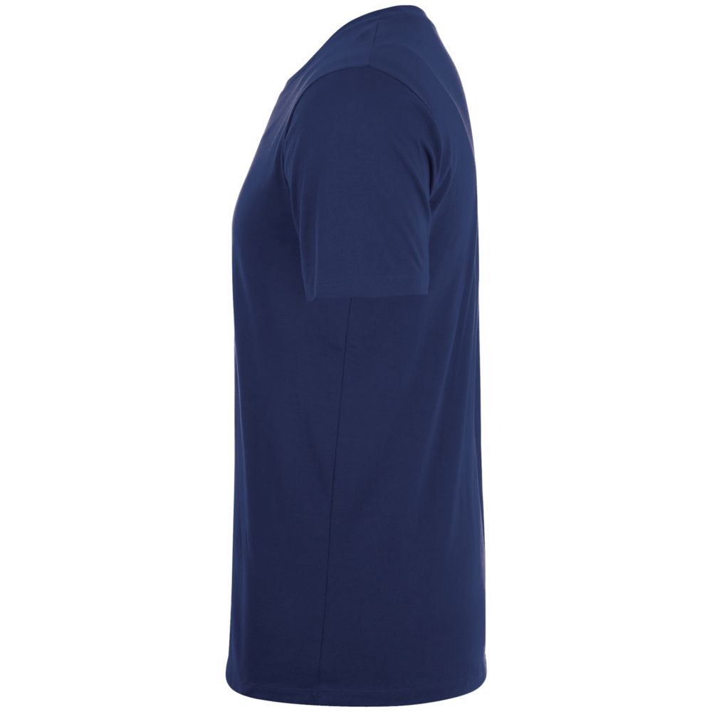 Футболка мужская Marvin, темно-синяя — изображение 4