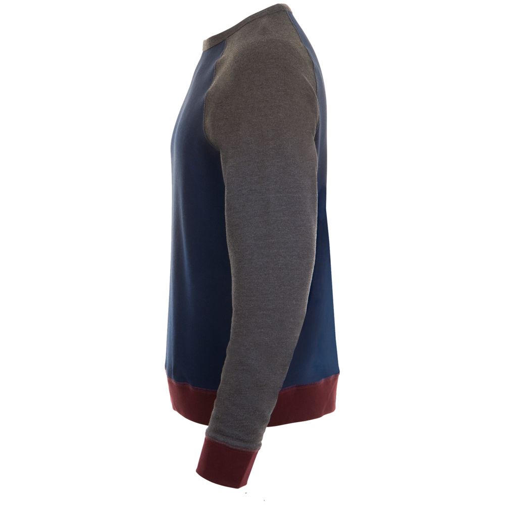 Толстовка унисекс Sandro, темно-синяя с черным меланжем — изображение 4