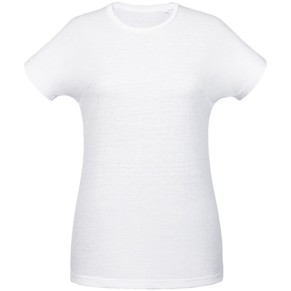 Футболка женская для сублимации Magma Women, белая — изображение 3