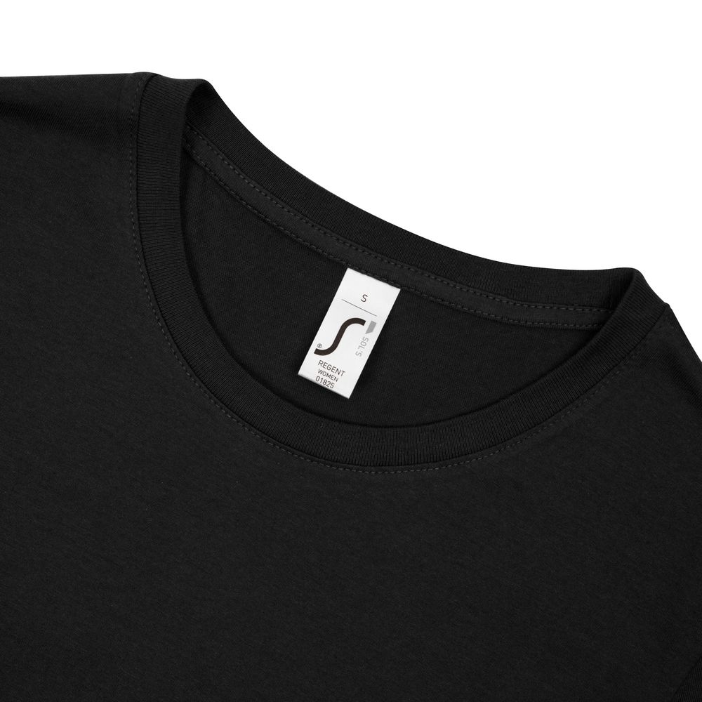 Футболка женская Regent Women, черная — изображение 4