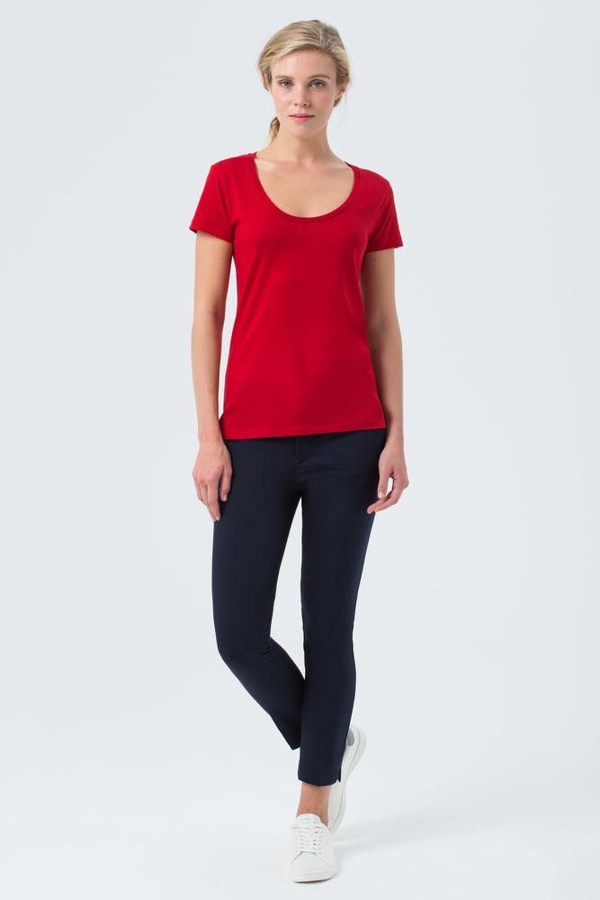 Футболка женская Metropolitan, красная — изображение 8