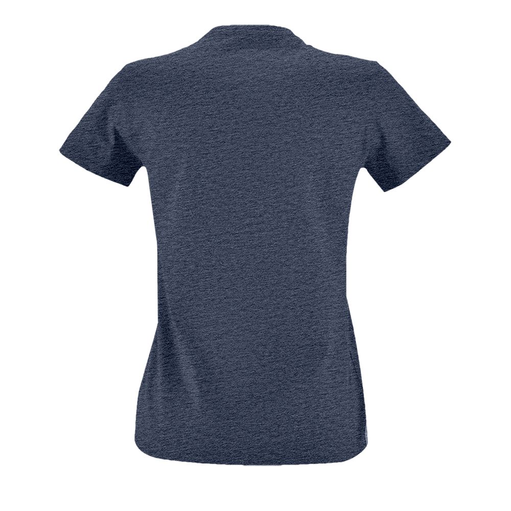 Футболка женская Imperial Fit Women, синий меланж — изображение 4