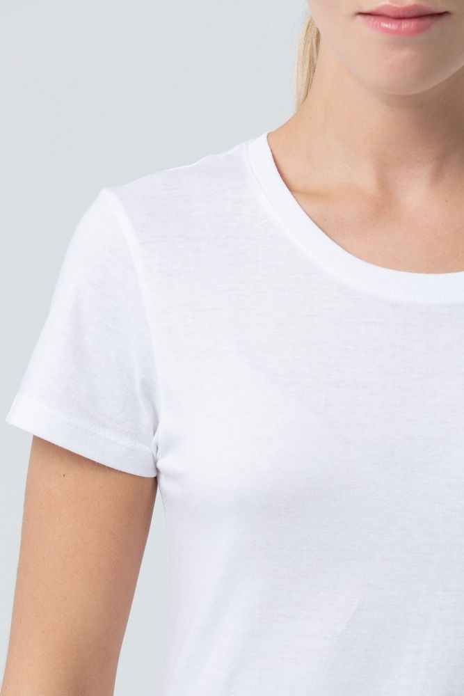 Футболка женская Regent Fit Women, белая — изображение 7