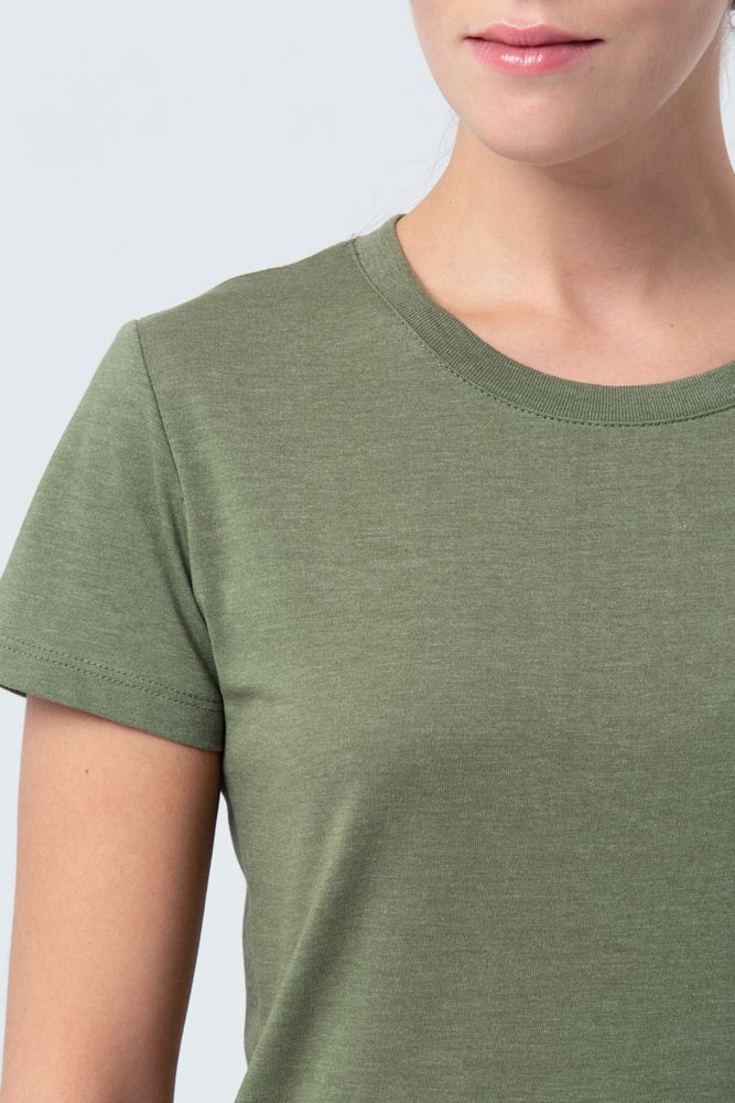 Футболка женская Regent Fit Women, меланж хаки — изображение 7