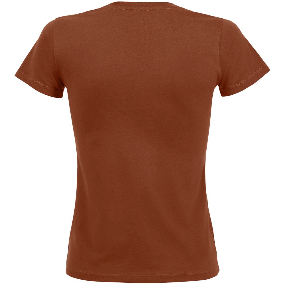 Футболка женская Regent Fit Women, коричневая (терракотовая) — изображение 3