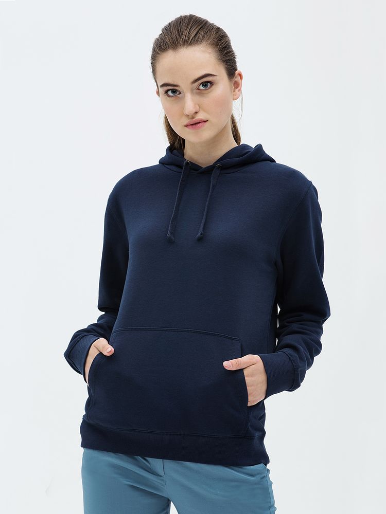 Толстовка унисекс Spencer, темно-синяя — изображение 5