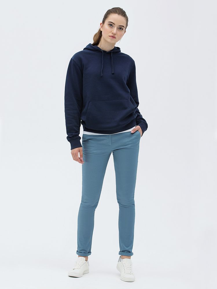 Толстовка унисекс Spencer, темно-синяя — изображение 7