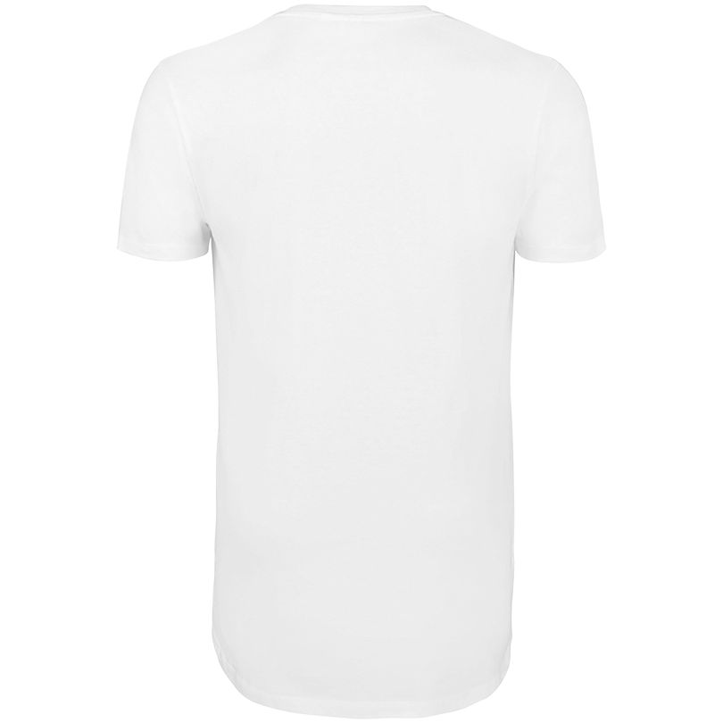 Футболка удлиненная Magnum, белая — изображение 3