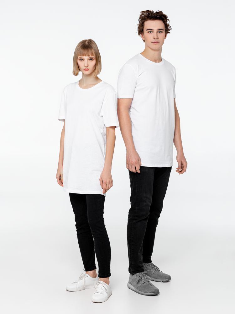 Футболка удлиненная Magnum, белая — изображение 7