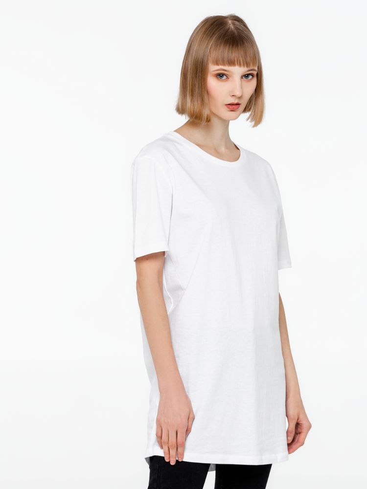 Футболка удлиненная Magnum, белая — изображение 6