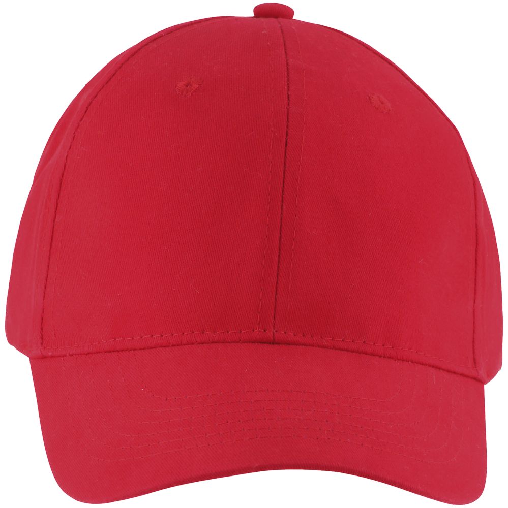 Бейсболка Solar, красная — изображение 3