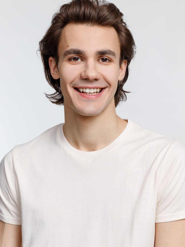 Футболка мужская Crusader Men, светло-бежевая (неокрашенная) — изображение 9