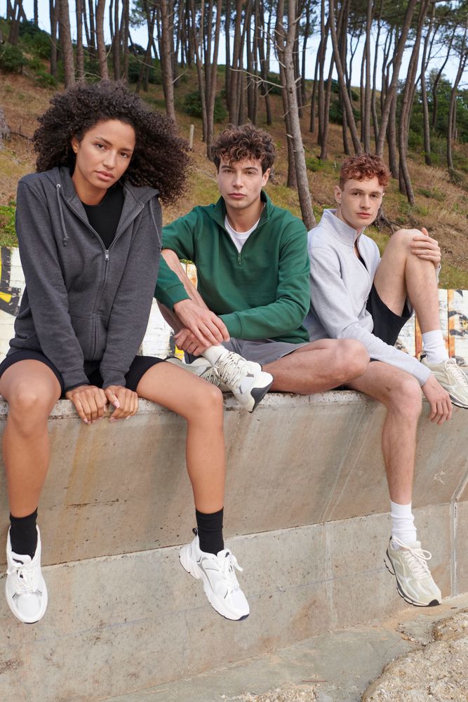 Толстовка унисекс Carter, белая — изображение 7